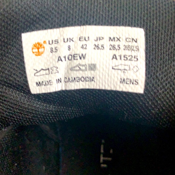 TIMBERLAND MEN’S GRAYDON MID DARK BOOTS - Picture 5 of 5